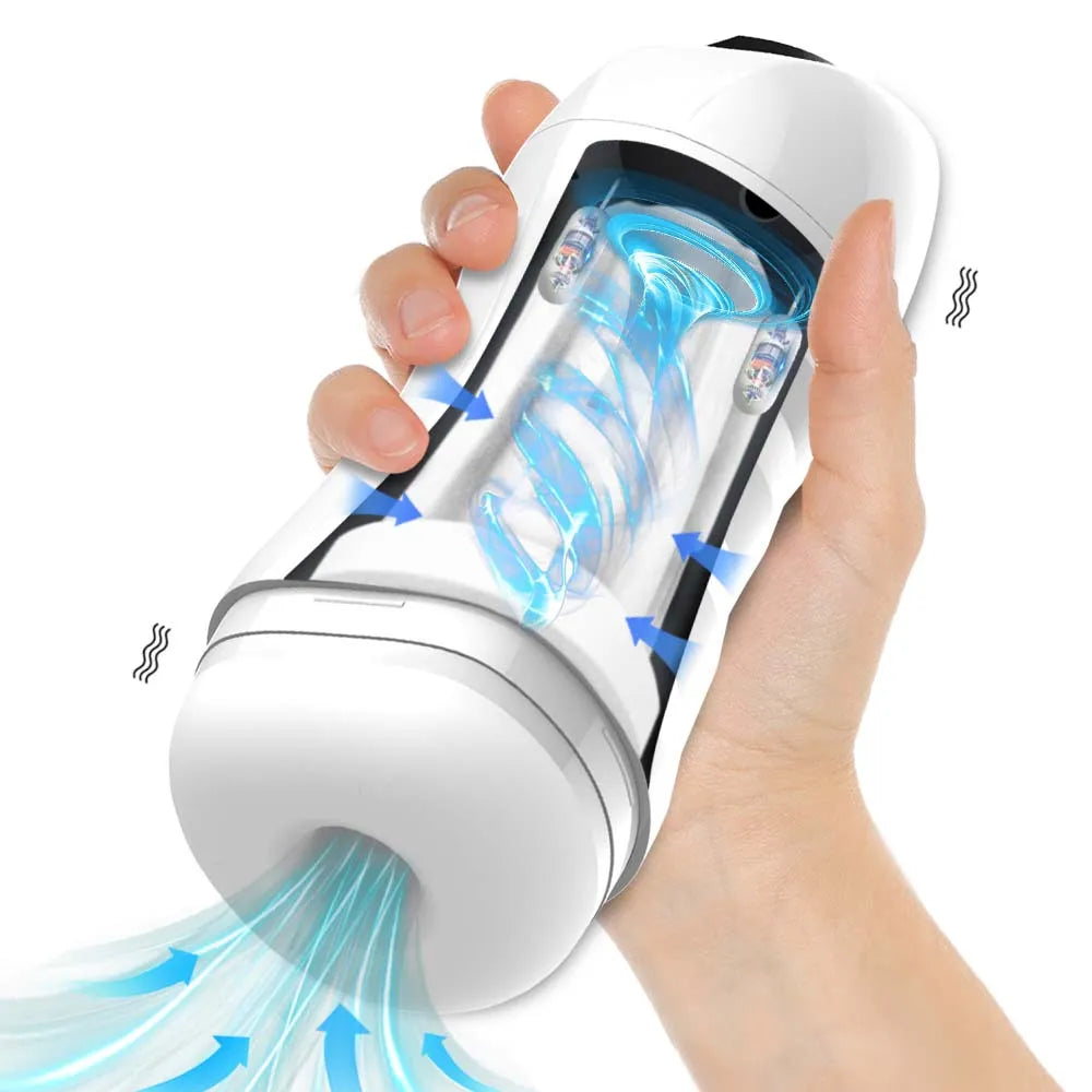 Time Delay Trainer Automatic Male Sucking Mastubator Vibration Blowjob Machine Masturbation Cup