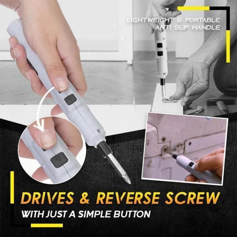 Forward Reverse Mini Electrical Screwdriver With 88 Accessories USB Co ...
