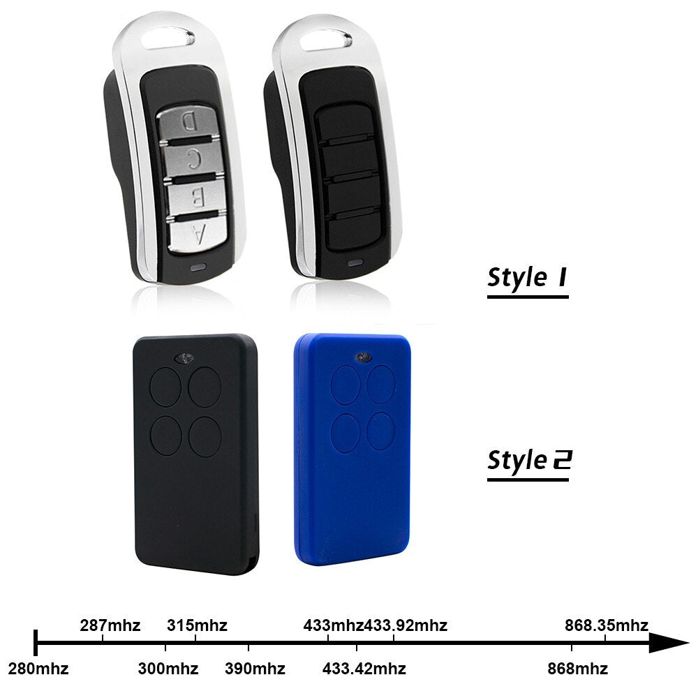 Fixed Remote Control 4 in 1 Multi-frequency 280mhz-868mhz Remote Key Duplicator Fixed Rolli ...