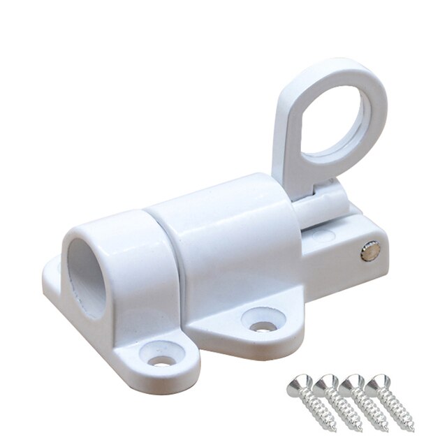 2/4 PCS Spring Loaded Door Window Latch Solid aluminum alloy spring au ...