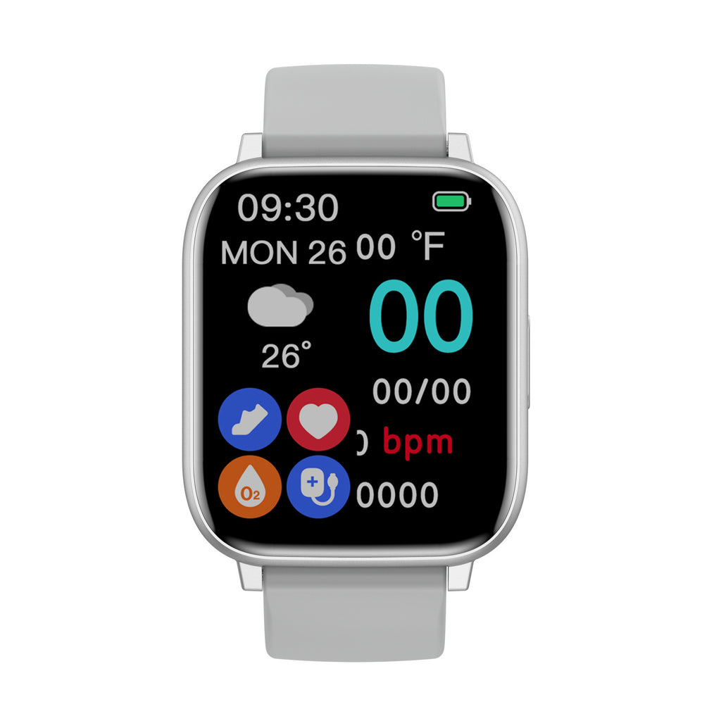 Heart Rate Blood Oxygen Sleep Sport Monitoring Smart Watch IP67 Waterproof Fitness Tracker Full Touch Smart Watch