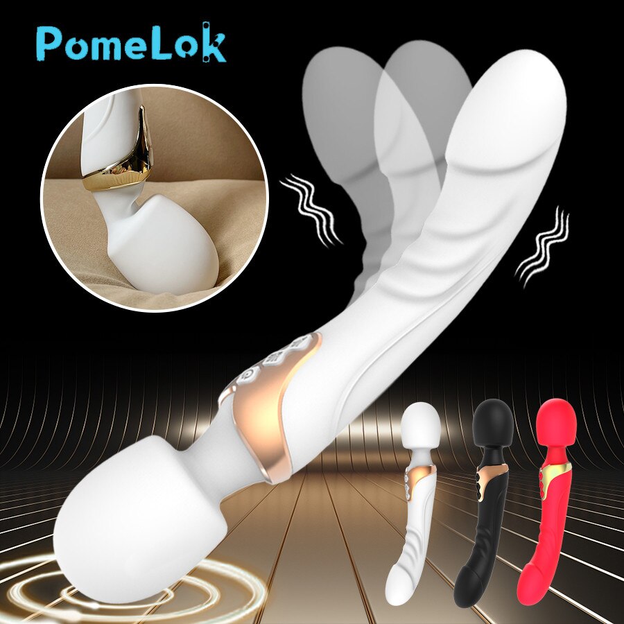 Powerful AV Vibrator Dildos  Wand for Women 10 Modes
