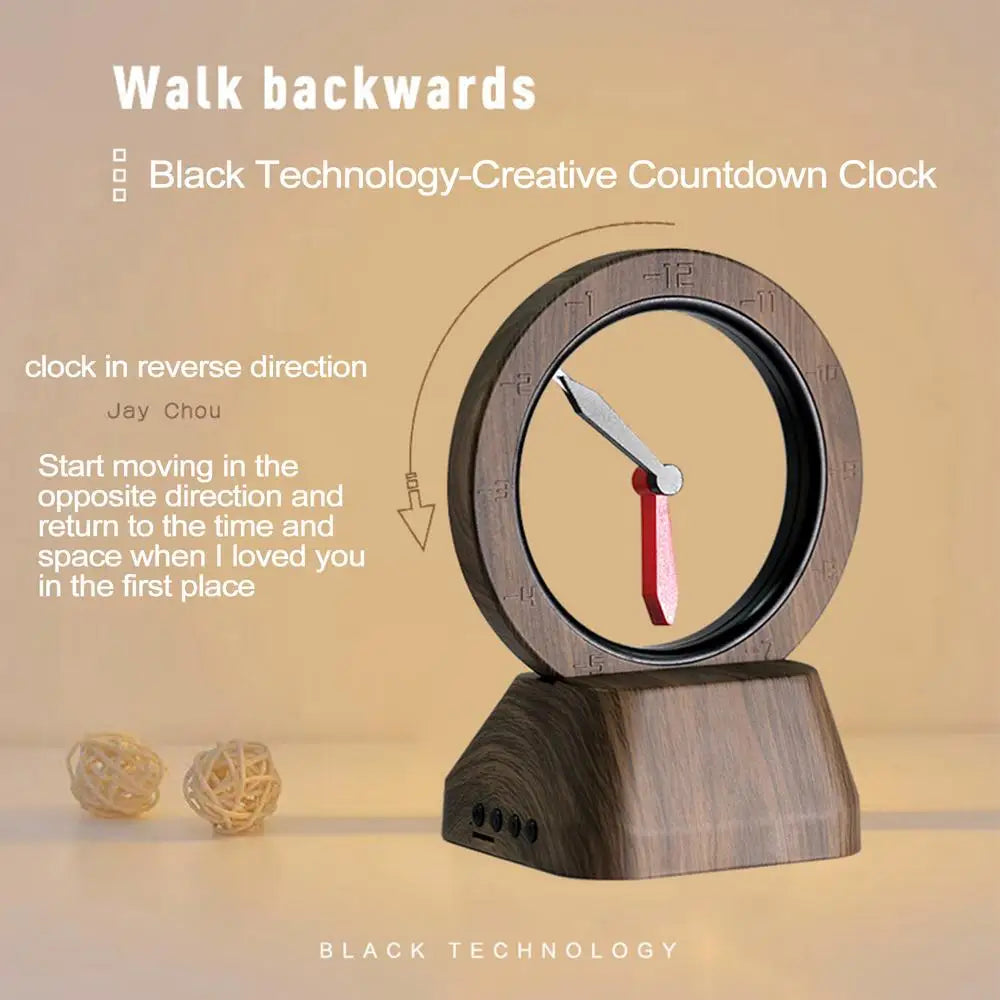 Creative Retro Floating Time Gate Clock Wireless Bluetooths Speaker Ho ...