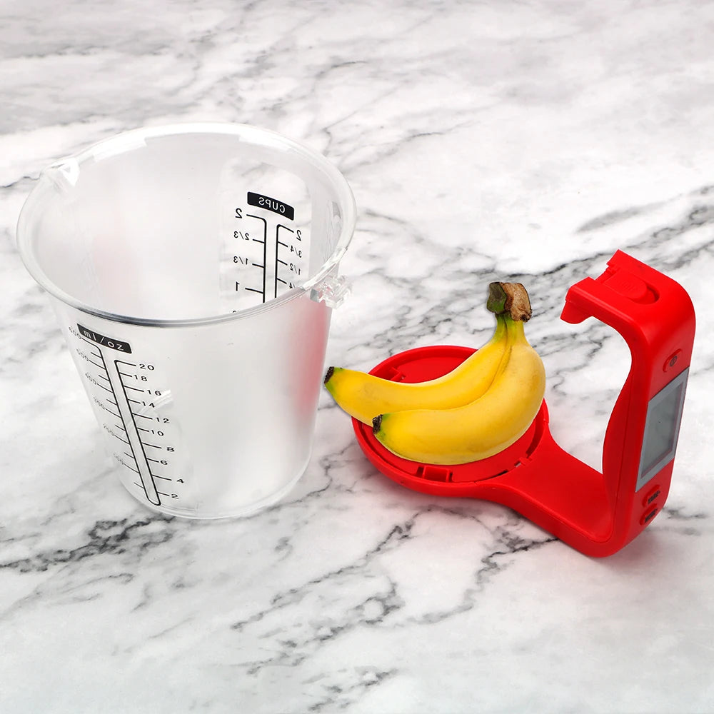 Kitchen Scales with LCD Display Digital Beaker Electronic Tool Hostwei ...