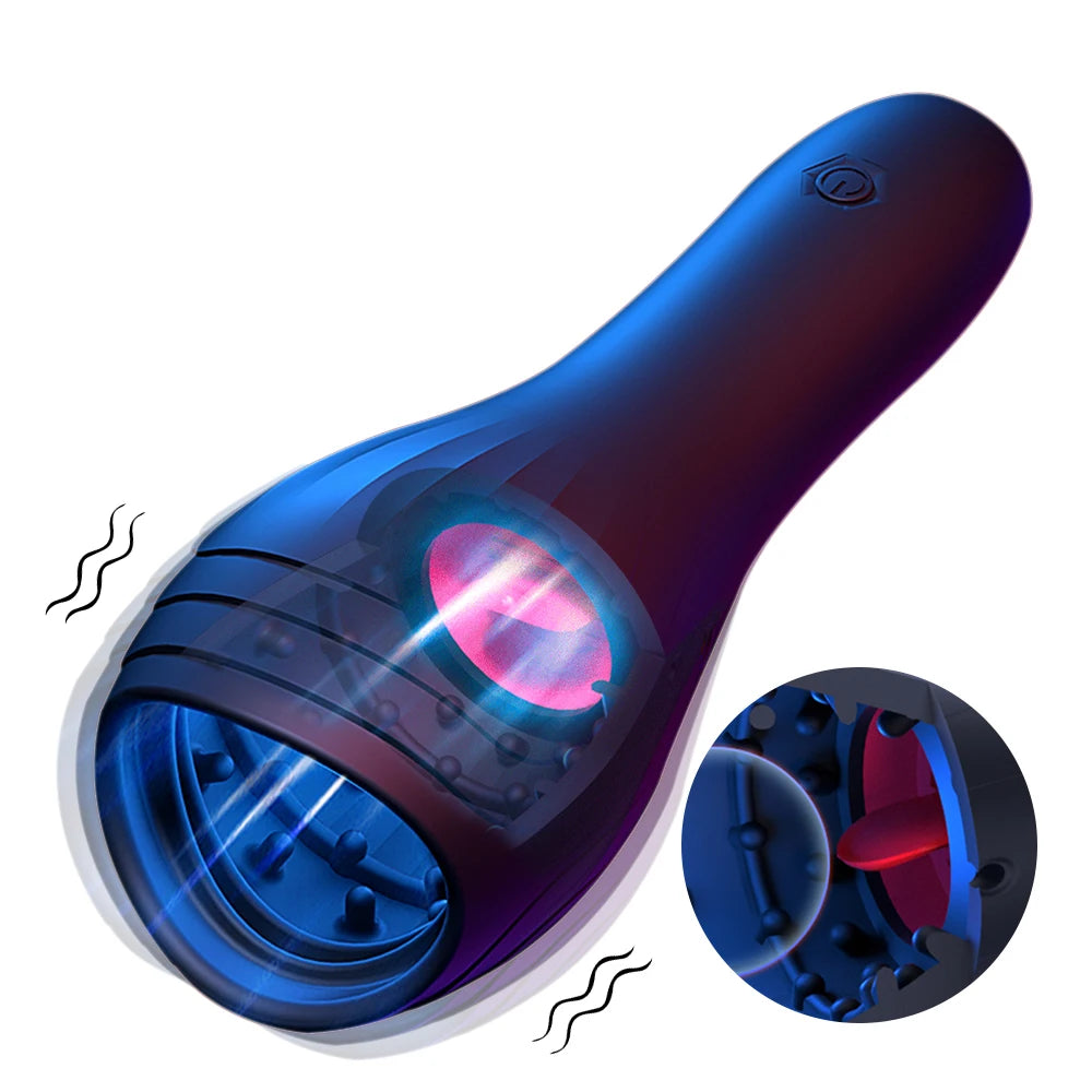 Male Glans Trainer Delay Trainer Tongue Masturbator Cup