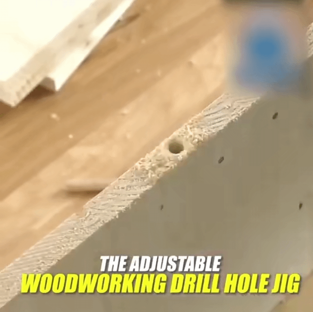 10 Hole Punching Locator Tool 3-12mm Drill Bit Positioning Opener Carbon Steel Hole Opener Jig for Woodworking