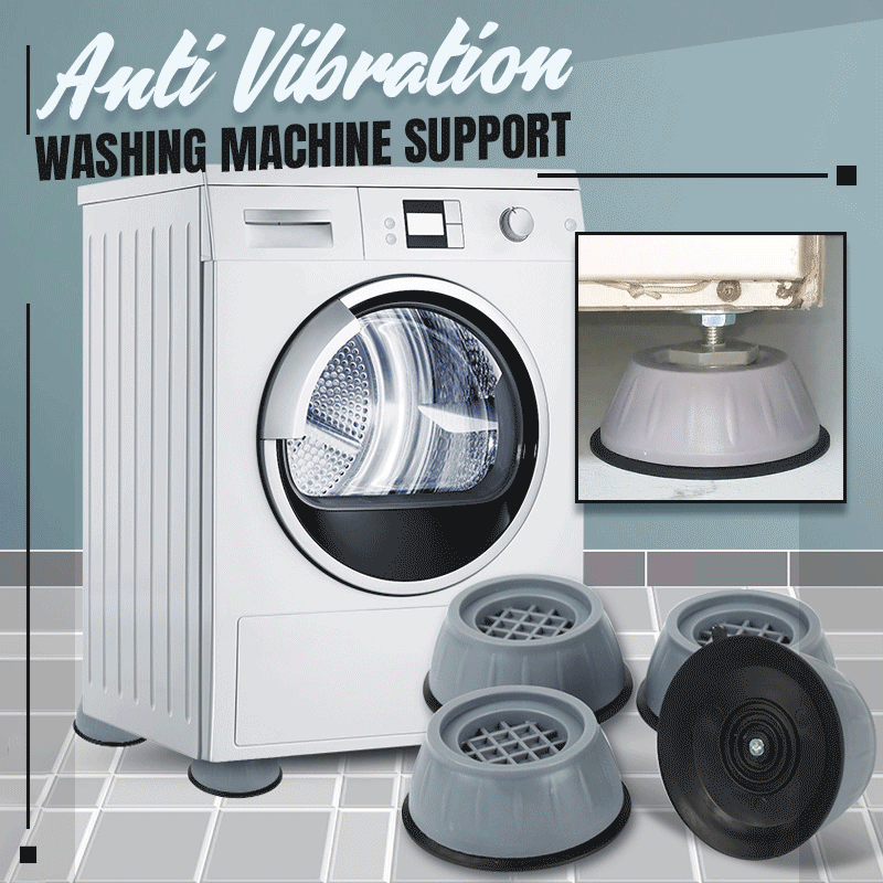 4pcs Washer Foot Pads Washing machine shock pads Non-slip mats Refrigerator High Quality Anti-vibration pad Quality Bathroom Accessories
