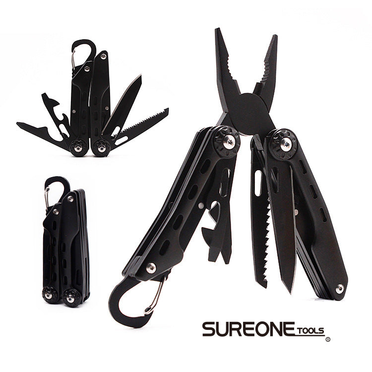 10 in 1 Multi-purpose Folding Pliers Spuer Tool