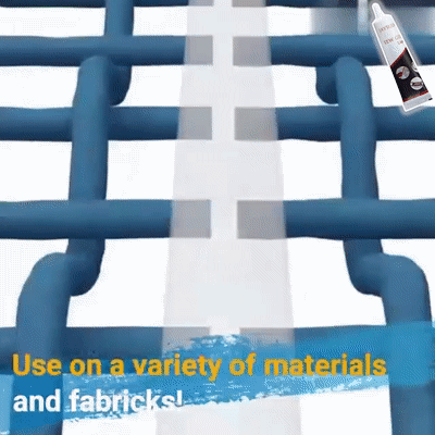 Fabric Repair Glue Fabric Leather Sewing Glue 50ml Liquid Sewing Solution Kit Universal PVC Shoe Glue