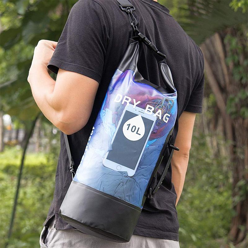Beach Swimming Drifting Bag Waterproof Phone Storage Pack PVC Dry Bag Outdoor Sports Accessories