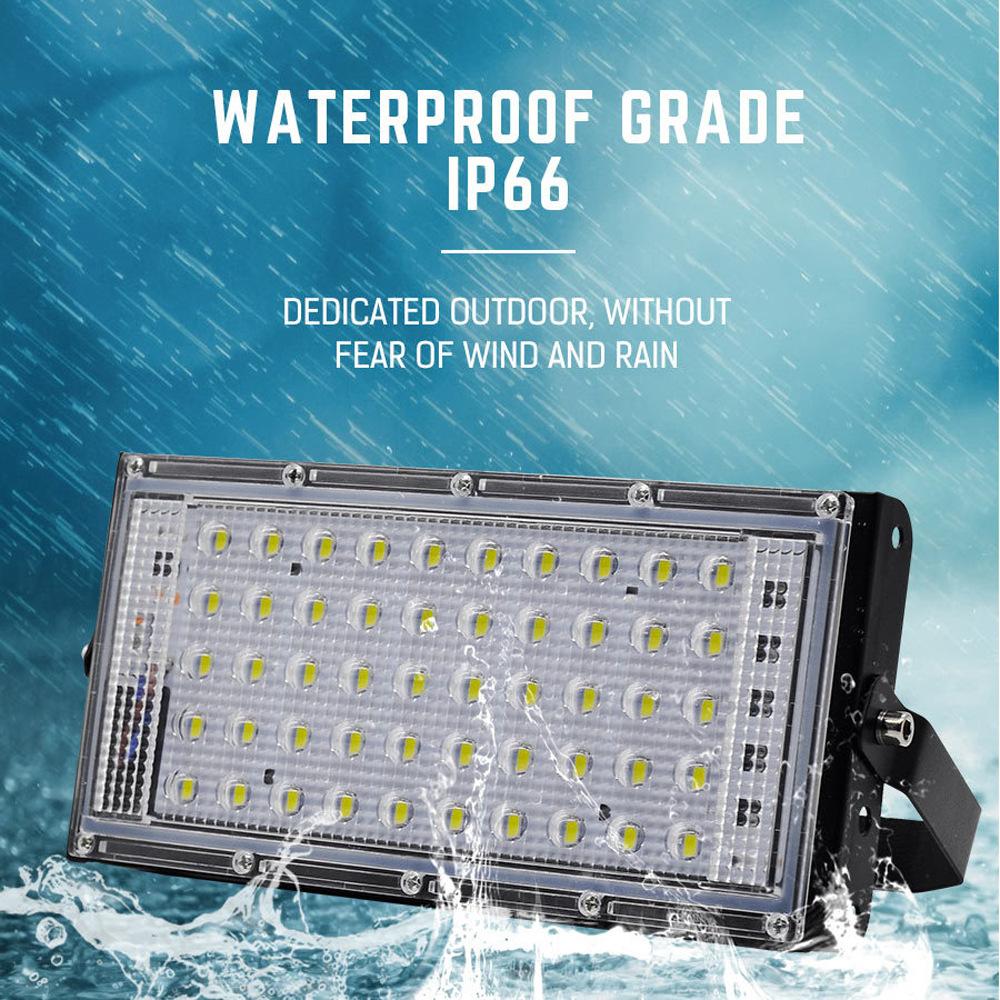 50W 100W LED flood light AC 220V 230V 240V outdoor searchlight spotlig ...