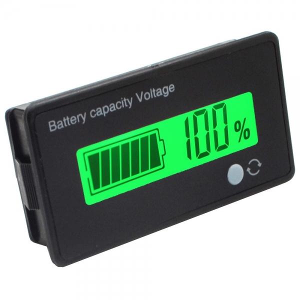 36V 10 String Lithium Battery Capacity Indicator LCD Digital Voltmeter