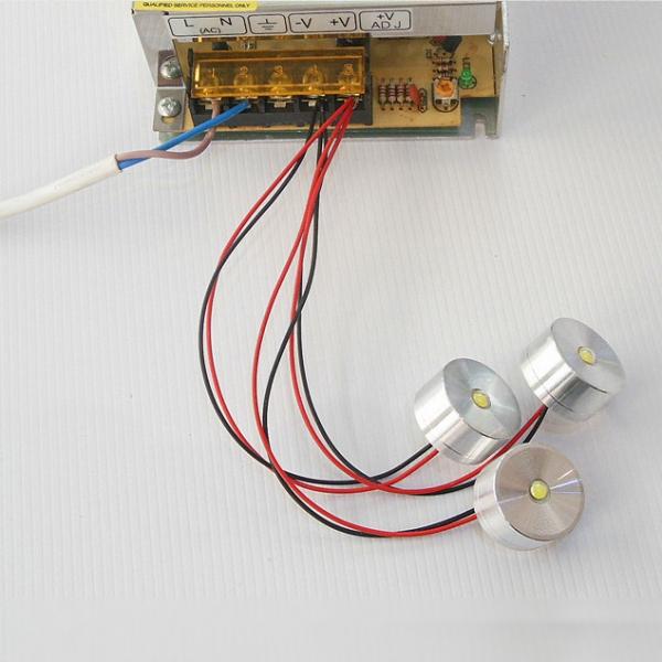5VLED Lamp Small DIY Thumb Lamp Interface Highlight Model 3.7V Battery Bulb - Green