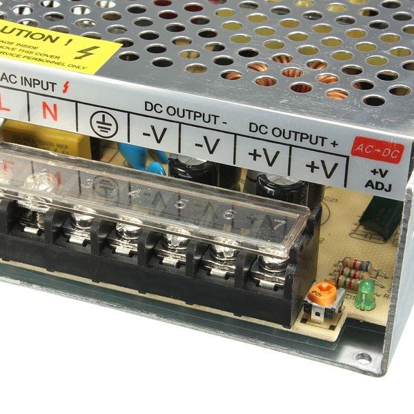 12V 12.5A 150W AC/DC Switch Power Supply Driver for LED Strip Light ...