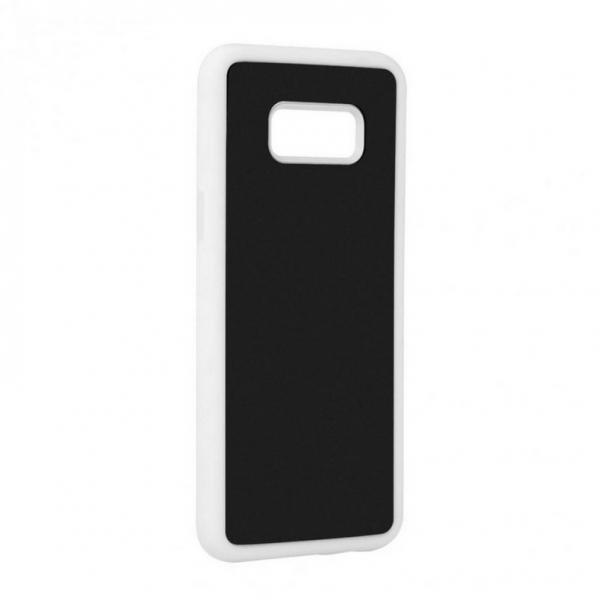 Anti Gravity Magic Selfie Sticky Nano Case Cover for Samsung S8 Plus White