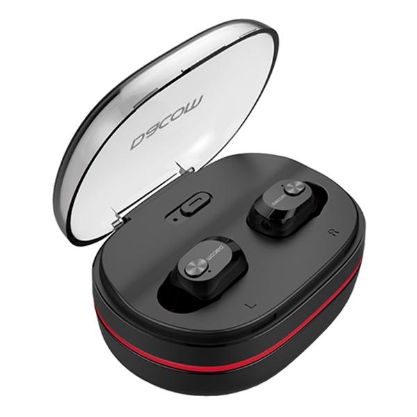 1100mAh TWS Wireless Earbuds Mini Waterproof V5.0 Bluetooth Headphones Earphone with Charging Box
