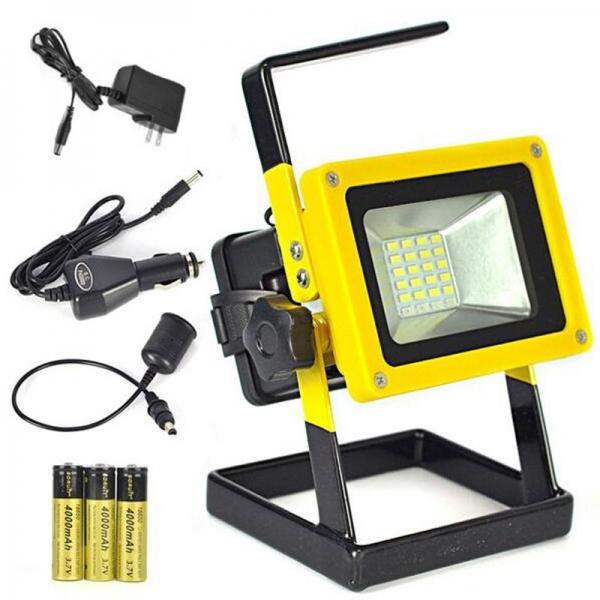 Boruit RJ-2141 20W LED Project Lamp Portable Rechargeable US Plug