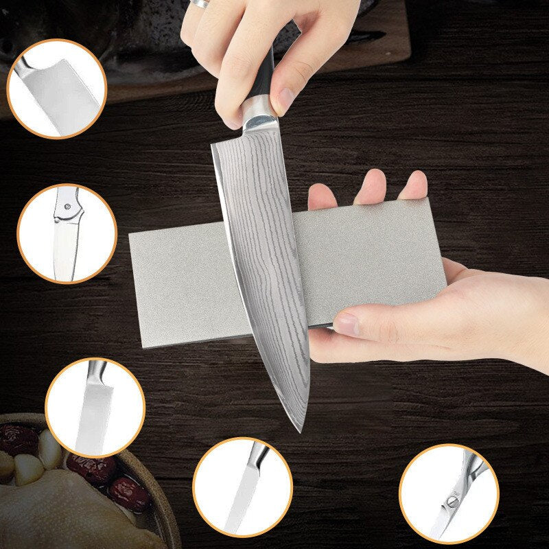 Diamond Sharpener Sharpening Stone Grit 80-3000# Grindstone Diamond Tools Fine Grinding Whetstone