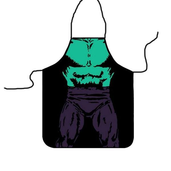 Hulk Pattern Creative Washable Kitchen Apron Funny Cooking Supplies - stringsmall