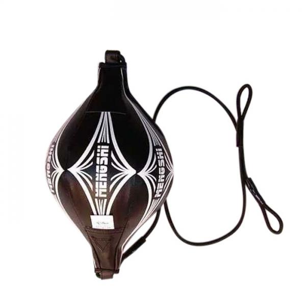MENGSHI Double End Boxing Speed Ball Fitness Vent Ball Hanging Boxing Sandbag Black