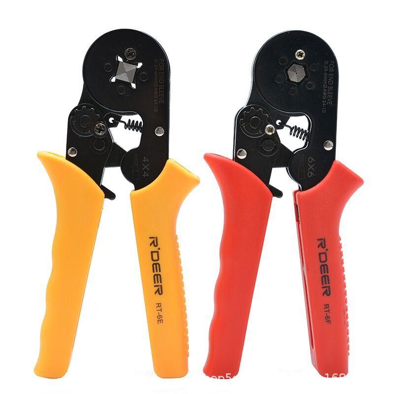 0.25-6mm² Adjustable Terminal Crimping Tool Boots lace Ferrule Crimper