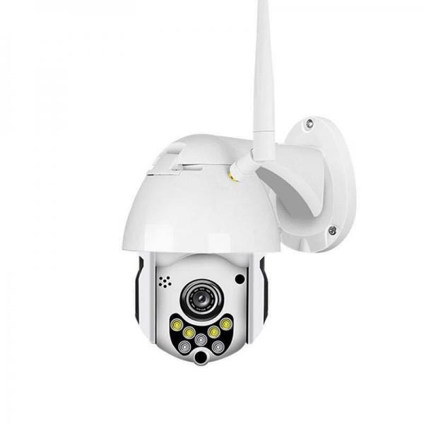 Outdoor Waterproof Camera Wireless Cloud Billiard Machine Surveillance Camera Wifi Mobile Phone Remote Network HD Zoom Camera - EU Plug - stringsmall
