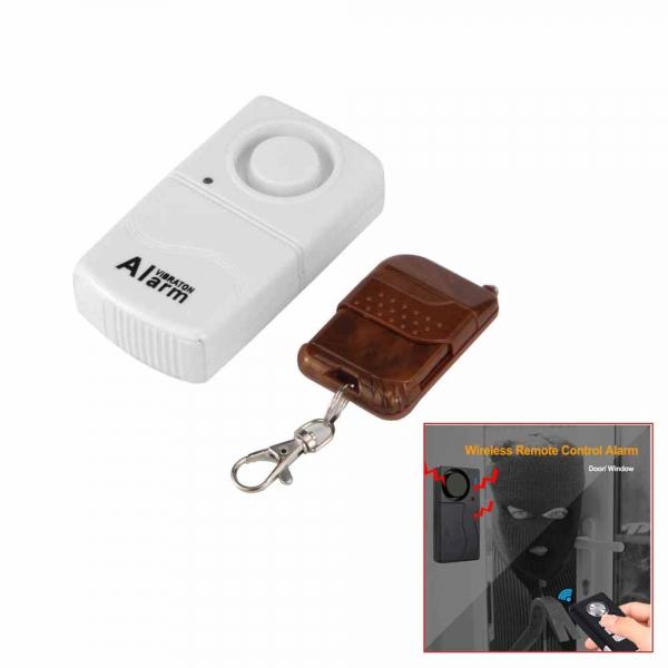 Security Remote Controls Security Remote Control Vibration Alarm Windows and Doors Siren Vibrat ...