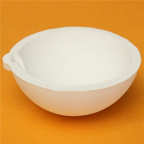 1000g Quartz Silica Melting Crucible Pot for Gold Silver Platinum Refine