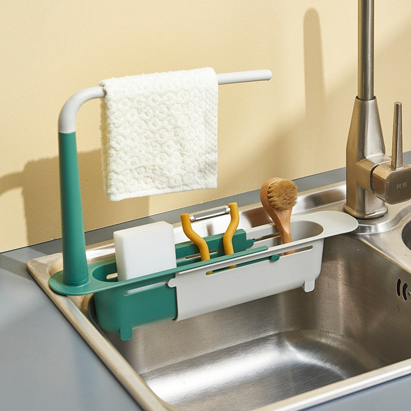Updated Telescopic Sink Storage Rack – dinoinbox