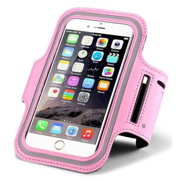 Sports Running Gym Cellphone Bag ArmBand Case for iPhone6/6S Pink