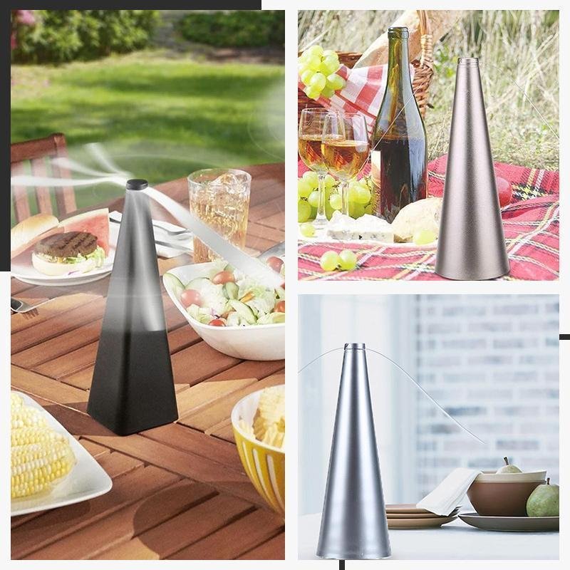 Automatic Fly Trap Outdoor Multi-Function Fan leaf Fly Repellent ...